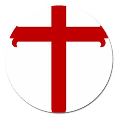 Cross Of Saint James Magnet 5  (round)