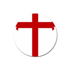 Cross Of Saint James Magnet 3  (round) by abbeyz71