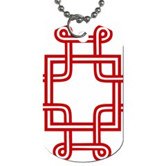 Macedonian Cross Dog Tag (one Side) by abbeyz71