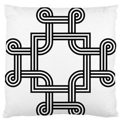 Macedonian Cross Standard Flano Cushion Case (one Side) by abbeyz71