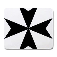 Maltese Cross Large Mousepads by abbeyz71