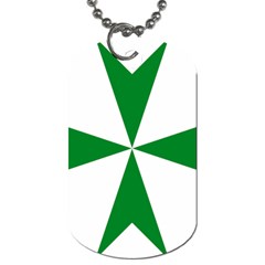 Cross Of Saint Lazarus  Dog Tag (one Side) by abbeyz71