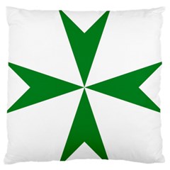 Cross Of Saint Lazarus  Large Flano Cushion Case (one Side) by abbeyz71