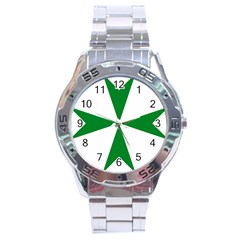 Cross Of Saint Lazarus Stainless Steel Analogue Watch