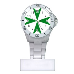 Cross Of Saint Lazarus Plastic Nurses Watch by abbeyz71