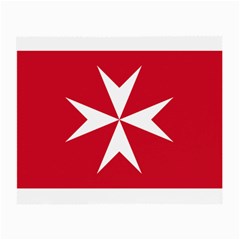 Civil Ensign Of Malta Small Glasses Cloth (2-side) by abbeyz71