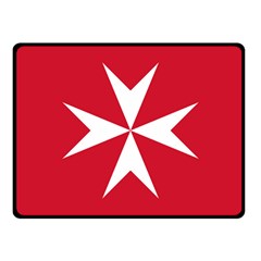 Civil Ensign Of Malta Fleece Blanket (small) by abbeyz71