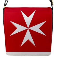 Civil Ensign Of Malta Flap Messenger Bag (s) by abbeyz71