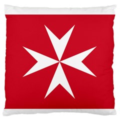 Civil Ensign Of Malta Standard Flano Cushion Case (one Side) by abbeyz71