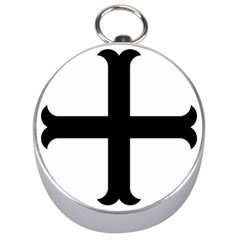 Cross Moline Silver Compasses by abbeyz71