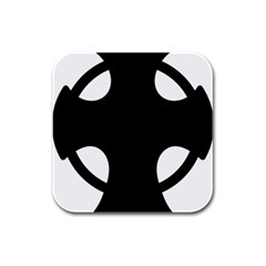 Cross Of Novgorod Rubber Square Coaster (4 Pack)  by abbeyz71