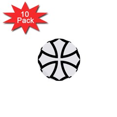 Occitan Cross 1  Mini Buttons (10 Pack)  by abbeyz71