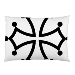 Occitan Cross Pillow Case (two Sides) by abbeyz71