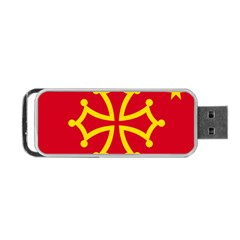 Flag Of Occitania Portable Usb Flash (two Sides) by abbeyz71