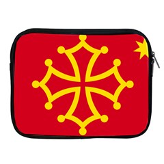 Flag Of Occitania Apple Ipad 2/3/4 Zipper Cases by abbeyz71