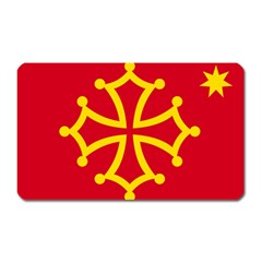 Flag Of Occitaniah Magnet (rectangular) by abbeyz71