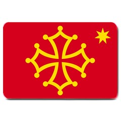 Flag Of Occitaniah Large Doormat 