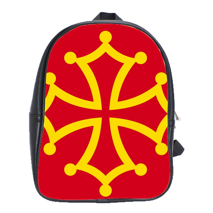 Flag Of Occitaniah School Bags(Large) 