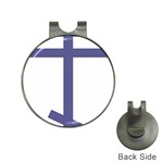 Orthodox Cross  Hat Clips with Golf Markers Front
