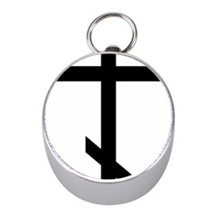 Orthodox Cross  Mini Silver Compasses by abbeyz71