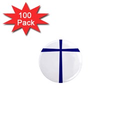 Byzantine Cross  1  Mini Magnets (100 Pack)  by abbeyz71