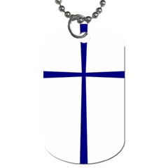 Byzantine Cross  Dog Tag (one Side) by abbeyz71