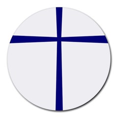 Byzantine Cross  Round Mousepads by abbeyz71