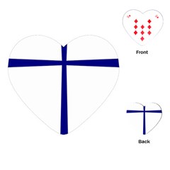 Byzantine Cross  Playing Cards (heart)  by abbeyz71