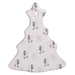 Pattern Christmas Tree Ornament (Two Sides)