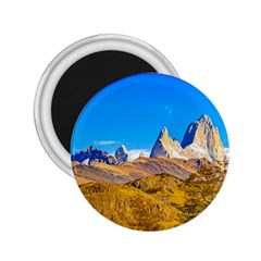 Snowy Andes Mountains, El Chalten, Argentina 2 25  Magnets by dflcprints