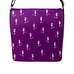 Pattern Flap Messenger Bag (l) 