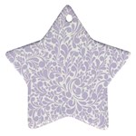 Pattern Star Ornament (Two Sides) Front