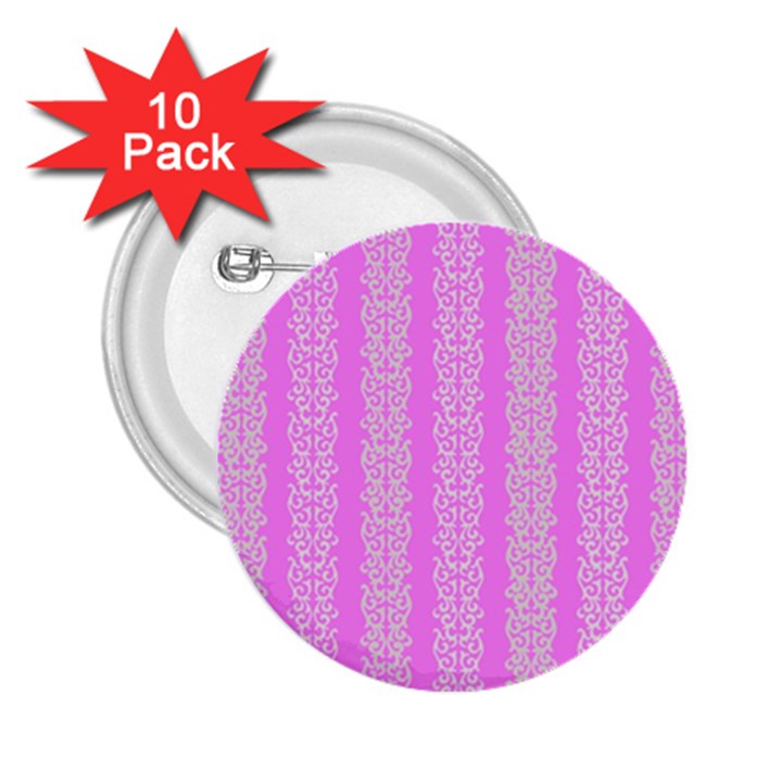 Pattern 2.25  Buttons (10 pack) 