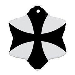 Cross Patty  Ornament (Snowflake)