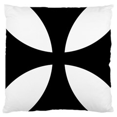 Cross Patty  Large Cushion Case (two Sides) by abbeyz71