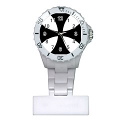 Cross Patty  Plastic Nurses Watch