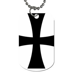 Cross Patty Dog Tag (two Sides) by abbeyz71