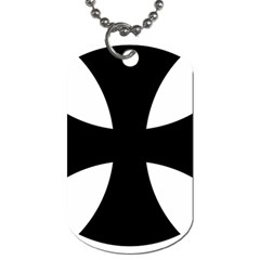 Cross Patty  Dog Tag (one Side) by abbeyz71