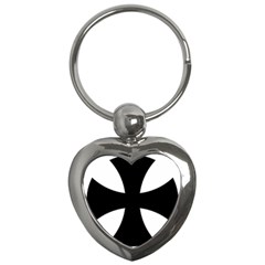 Cross Patty Key Chains (heart)  by abbeyz71