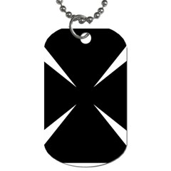 Cross Patty  Dog Tag (two Sides) by abbeyz71