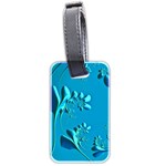 Amazing Floral Fractal A Luggage Tags (Two Sides) Front