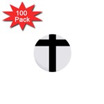 Patriarchal Cross 1  Mini Buttons (100 pack)  Front