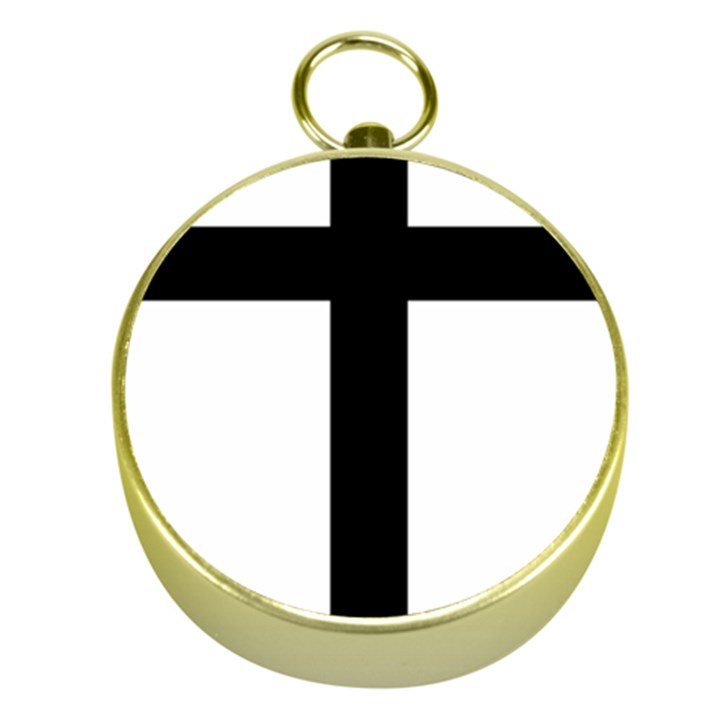 Patriarchal Cross Gold Compasses