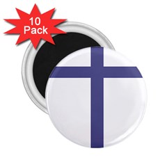 Patriarchal Cross 2 25  Magnets (10 Pack)  by abbeyz71