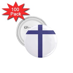 Patriarchal Cross 1 75  Buttons (100 Pack)  by abbeyz71