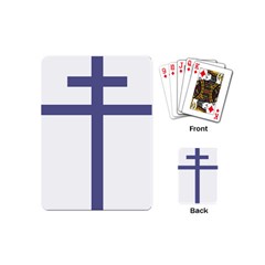 Patriarchal Cross Playing Cards (mini)  by abbeyz71