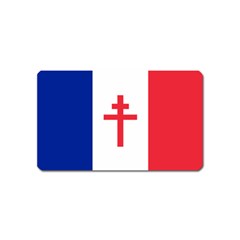 Flag Of Free France (1940-1944) Magnet (name Card) by abbeyz71