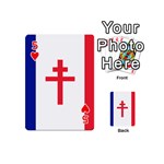 Flag of Free France (1940-1944) Playing Cards 54 (Mini)  Front - Heart5