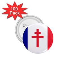 Flag Of Free France (1940-1944) 1 75  Buttons (100 Pack)  by abbeyz71