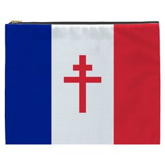 Flag Of Free France (1940-1944) Cosmetic Bag (xxxl)  by abbeyz71